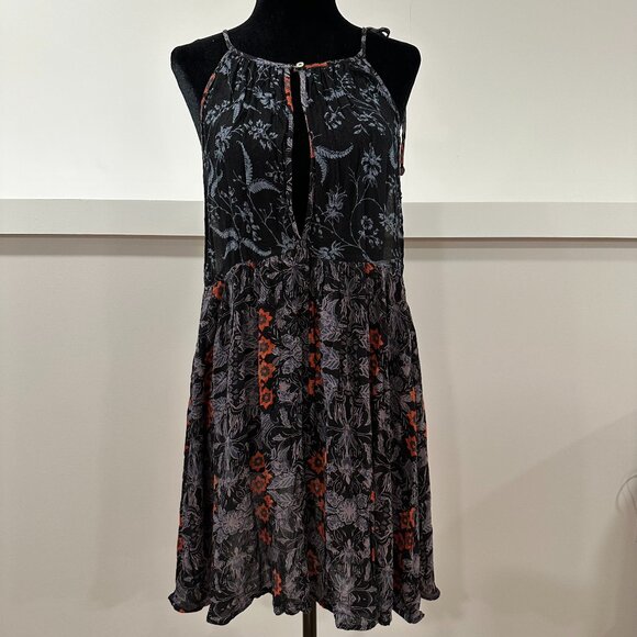 Free People Mini Dress Size Medium - Picture 1 of 10